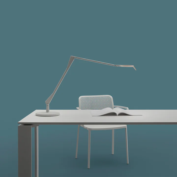 Kartell - Aledin LED-Schreibtischleuchte Tec mit Dimmer, weiss
