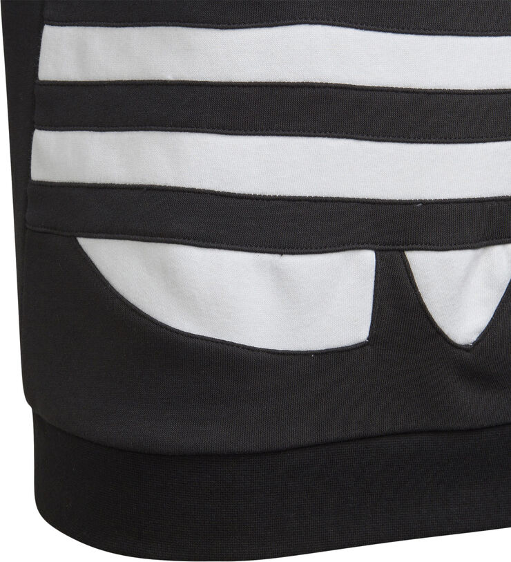 adidas Big Trefoil hættetrøje Sort