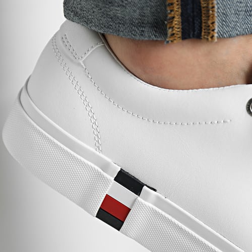 Baskets Corporate Leather Detail Vulcan 4589 White