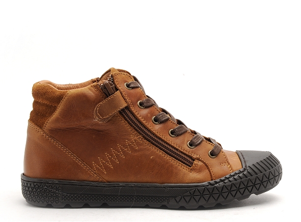 Bellamy boots bottine enfant junior faya marron