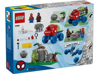 LEGO Team Spidey reddingsmissie met dinotruck (11199)