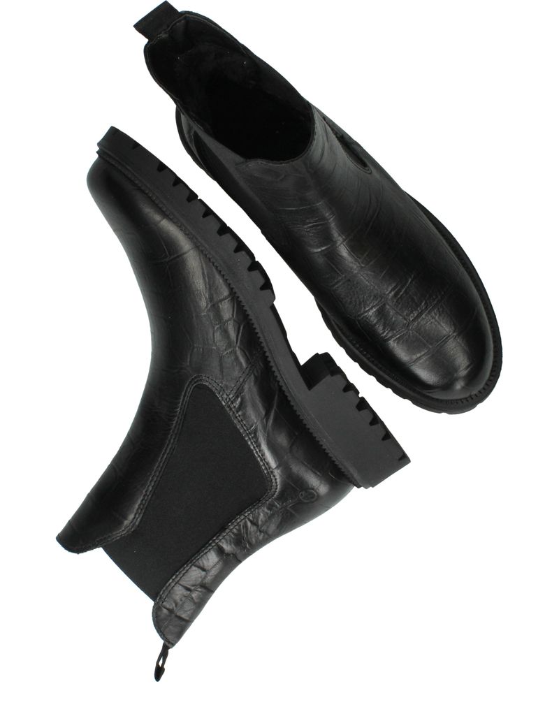 Tamaris Chelseaboots Zwart Dames