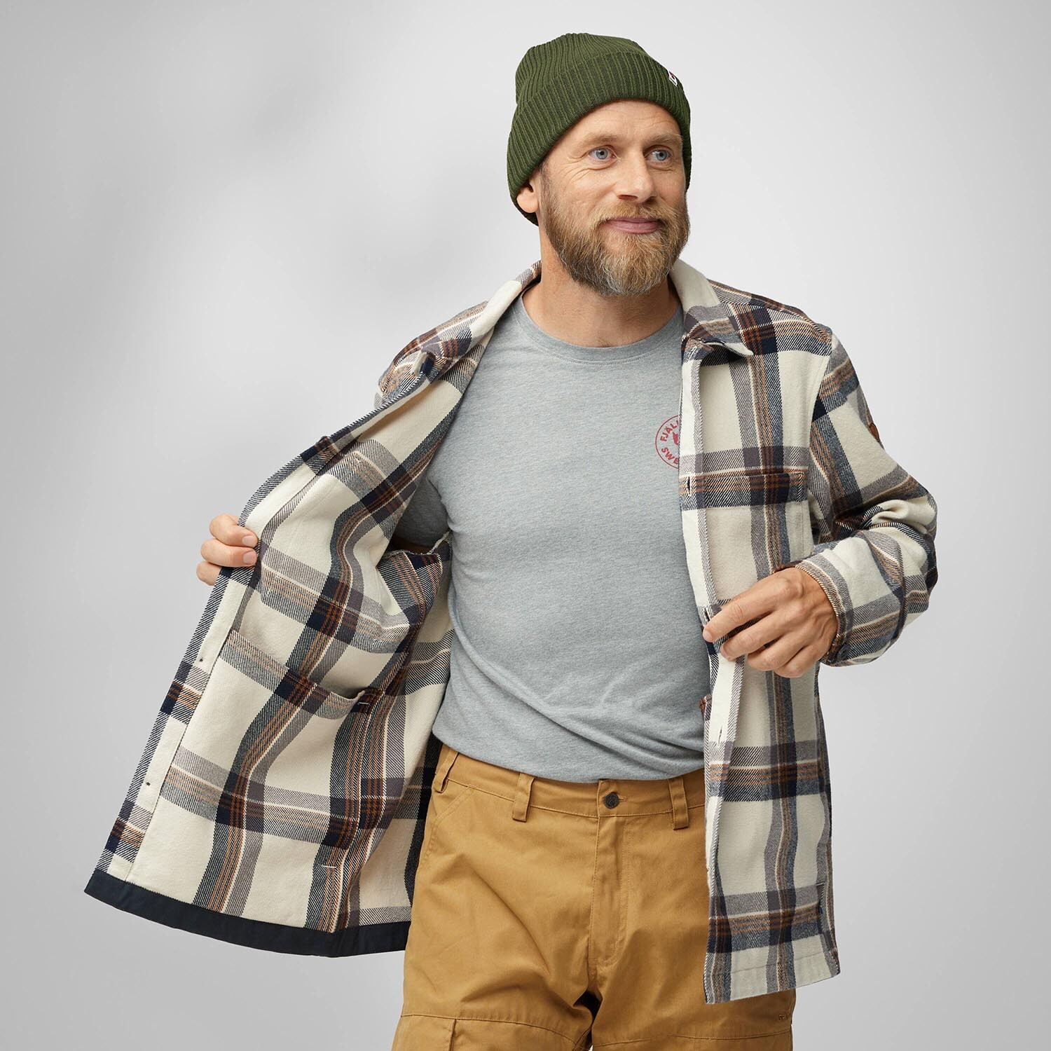 Fjällräven Mens Singi Flannel Overshirt
