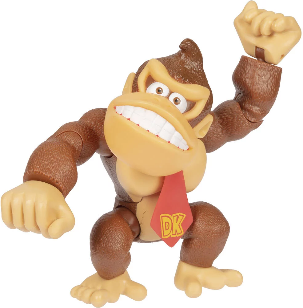 NINTENDO SUPER MARIO - FIGURINE DONKEY KONG DELUXE 15 CM