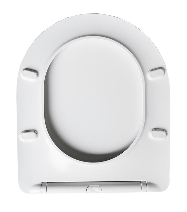 Mueller Rivel softclose toiletzetting met deksel wit glans
