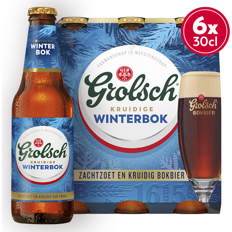 Grolsch Winterbok speciaalbier 6-pack
