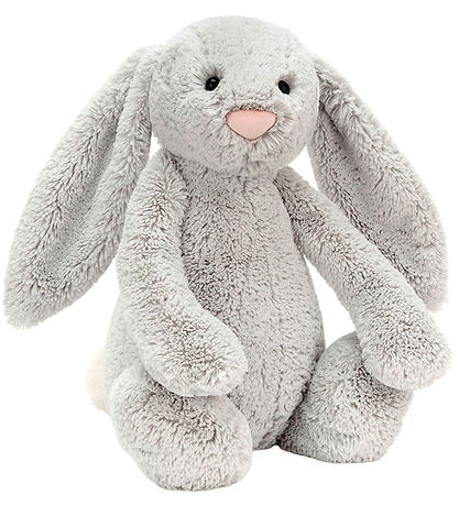 Jellycat Bamse - Huge - 51x21 cm - Bashful Sølver Bunny