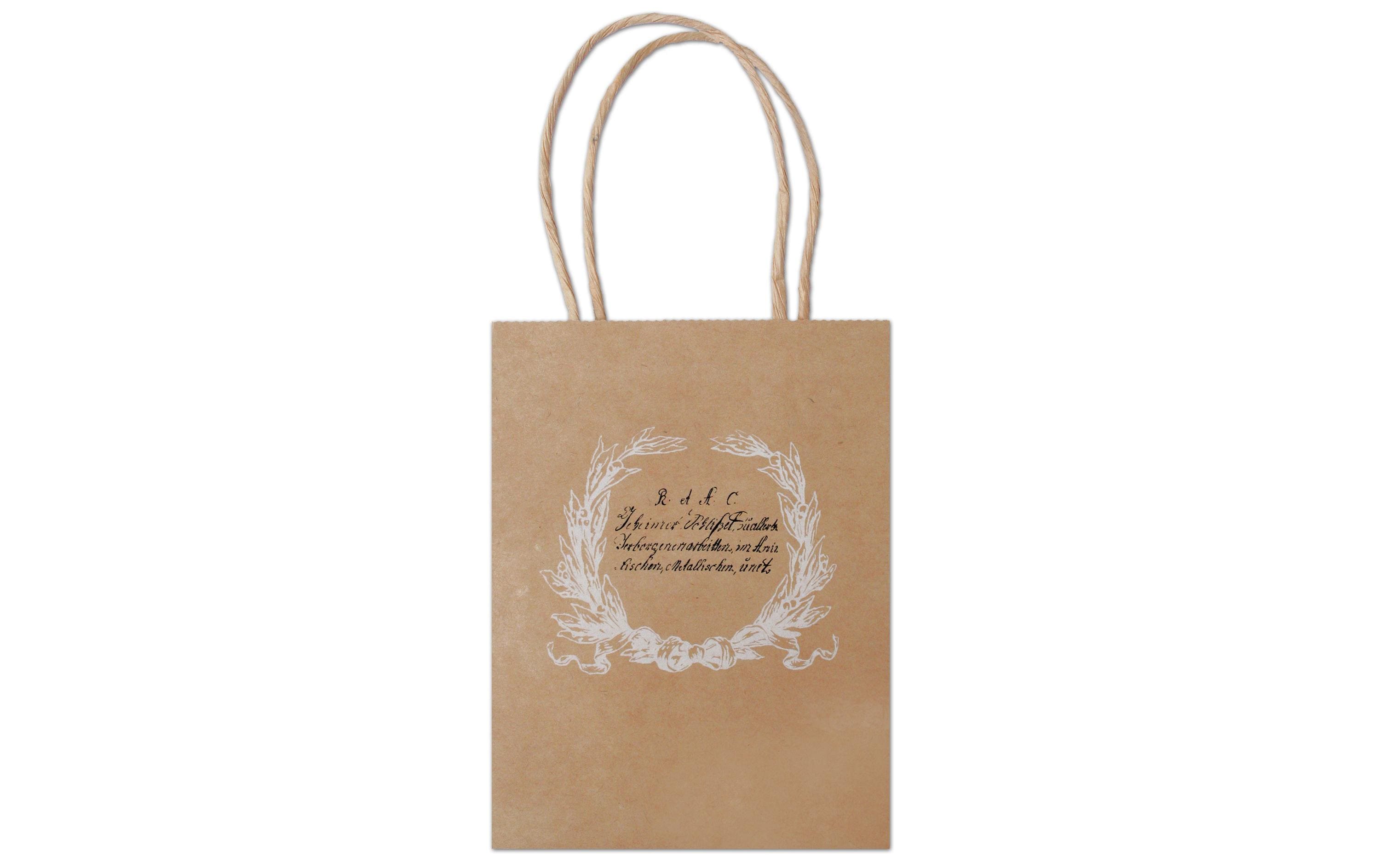 Geschenktasche 3 Stück, Braun3-teiliges Geschenktüten-Set