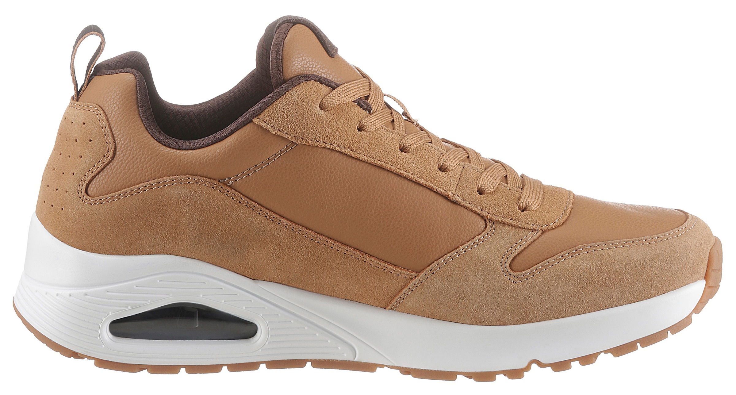 Skechers Sneaker »Uno Stacre«  mit Luftkammernsohle, Freizeitschuh, Halbschuh, Schnürschuh