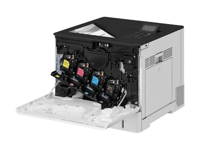 Canon i-SENSYS LBP732Cdw - Printer - farve - Duplex - laser - A4/Legal - 1200 x 1200 dpi - op til 38 spm (mono) / op til 38 spm (farve) - kapacitet: 650 ark - USB 2.0, Gigabit LAN, Wi-Fi(n), USB vært