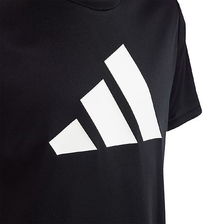 adidas Performance T-Shirt - U TR-ES LOGO T - Schwarz/Weiß