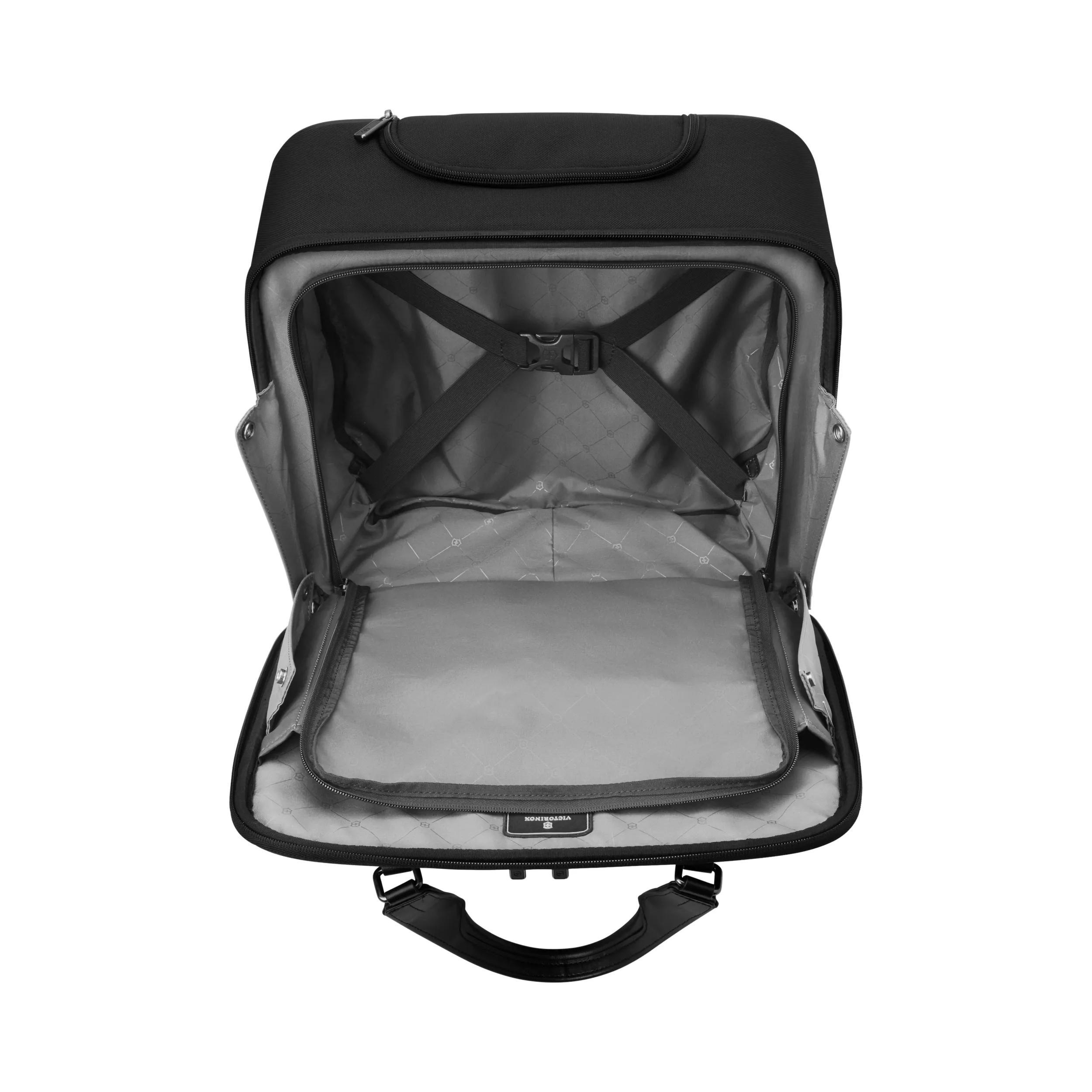Werks Professional CORDURA® Wheeled Business Brief Compact-schwarz