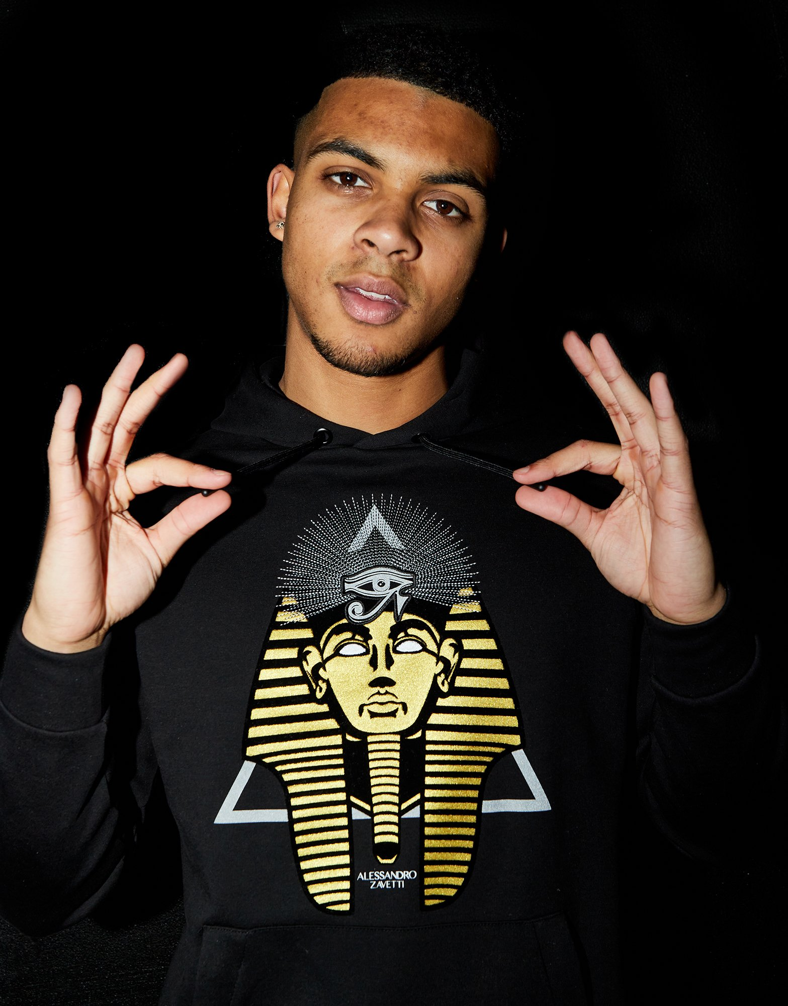 Alessandro Zavetti Sweat à Capuche Pharoah Homme