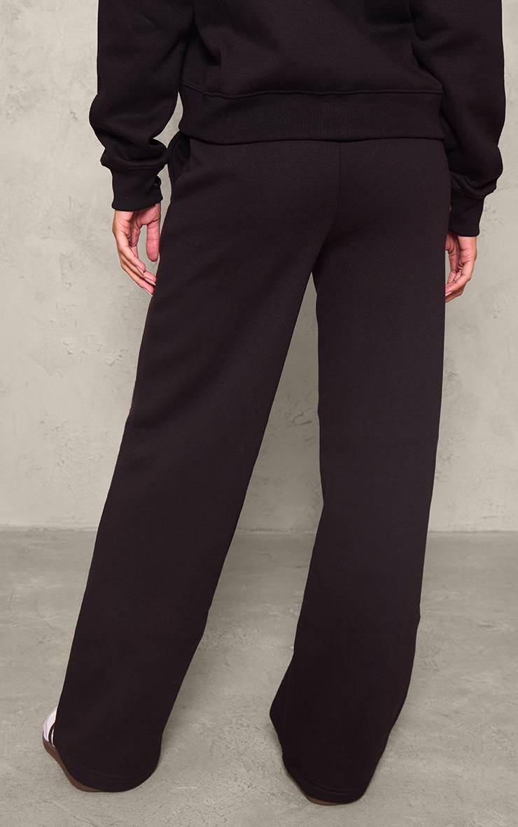 Noir Jogging Oversize À Jambes Larges