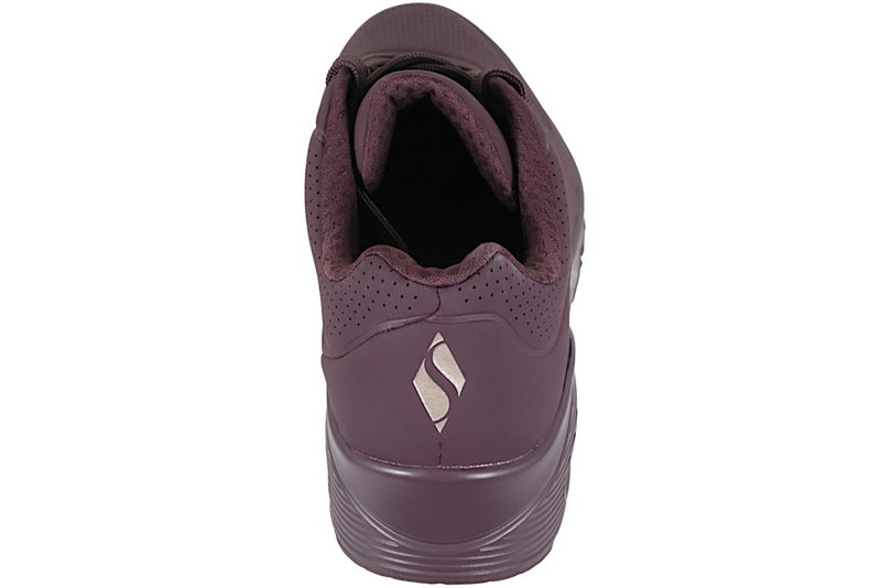 SKECHERS UNO STAND ON AIR PURPLE WINE SNEAKER