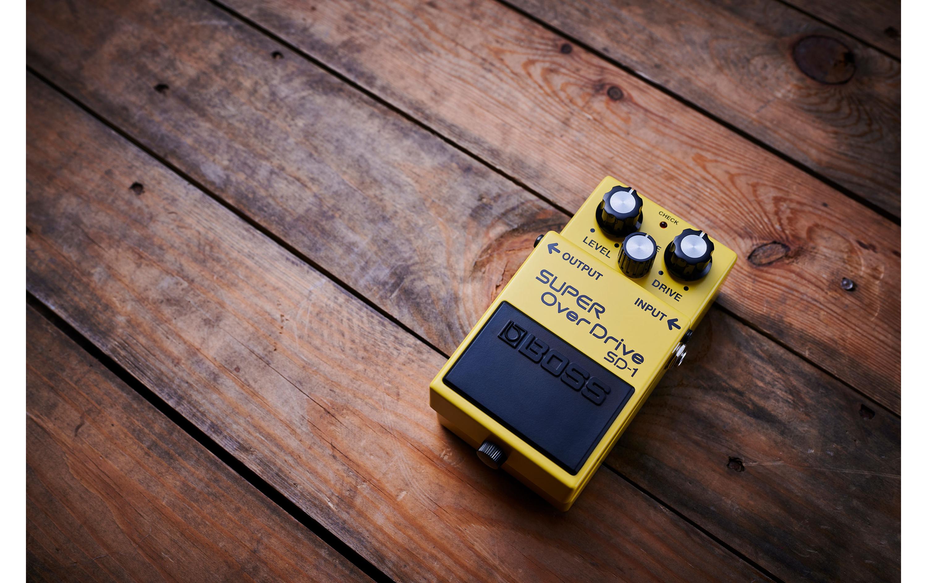 Pedal SD-1Wunderbar verzerrt!