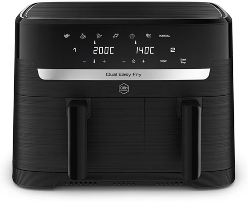 OBH Nordica Dual Easy Fry 8,3L (5,2 3,1L) Black