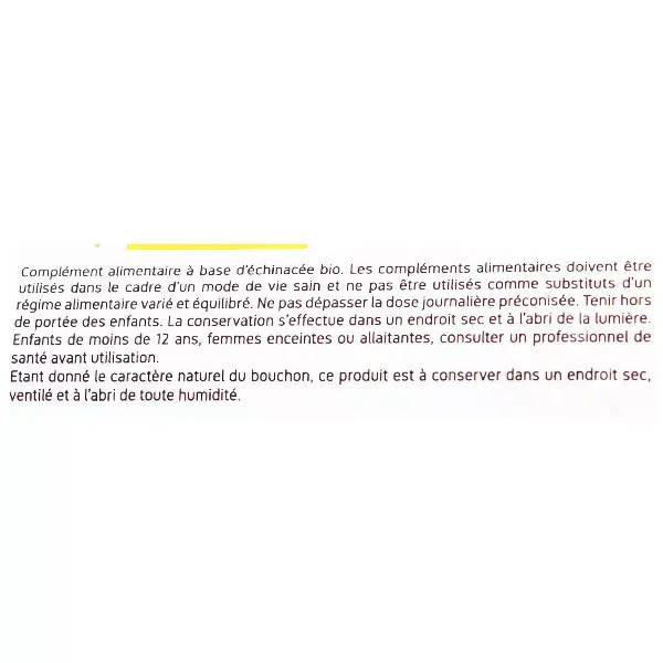 Nat & Form Equinácea Orgânica Ecológica 200 cápsulas
