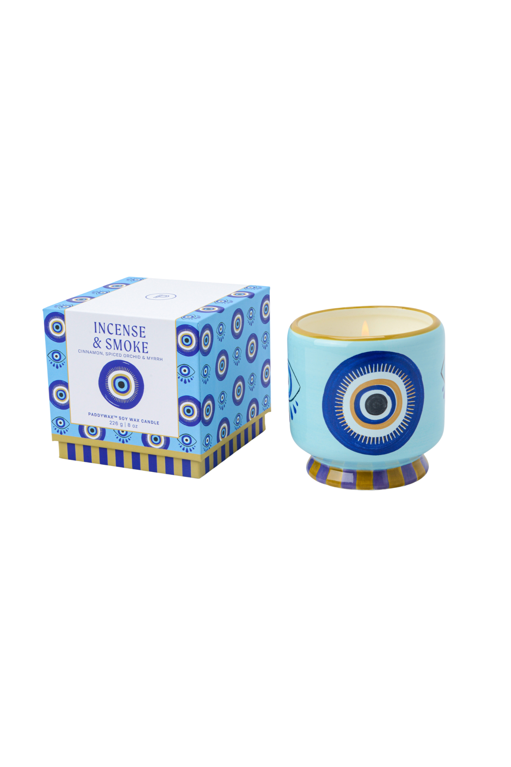 PADDYWAX  Adopo  Eye keramik duftlys - Incense & Smoke