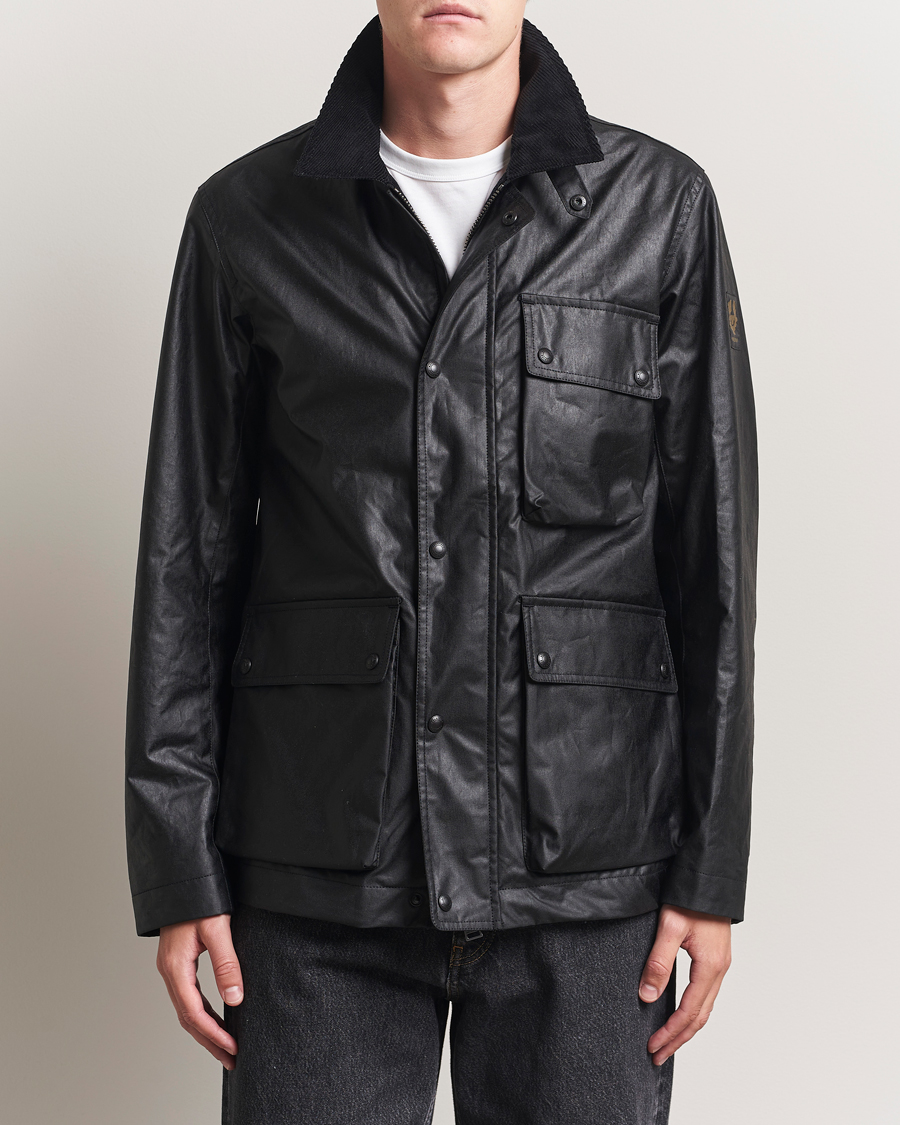 Belstaff Incline Wax Jacket Black