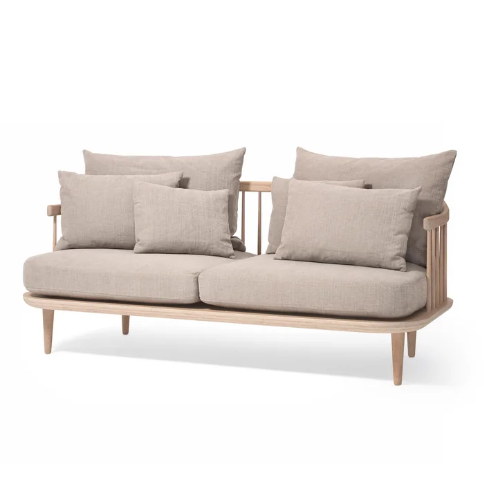 &Tradition - FLY 2-Sitzer Sofa SC2, Eiche geölt / Hot Madison (94)