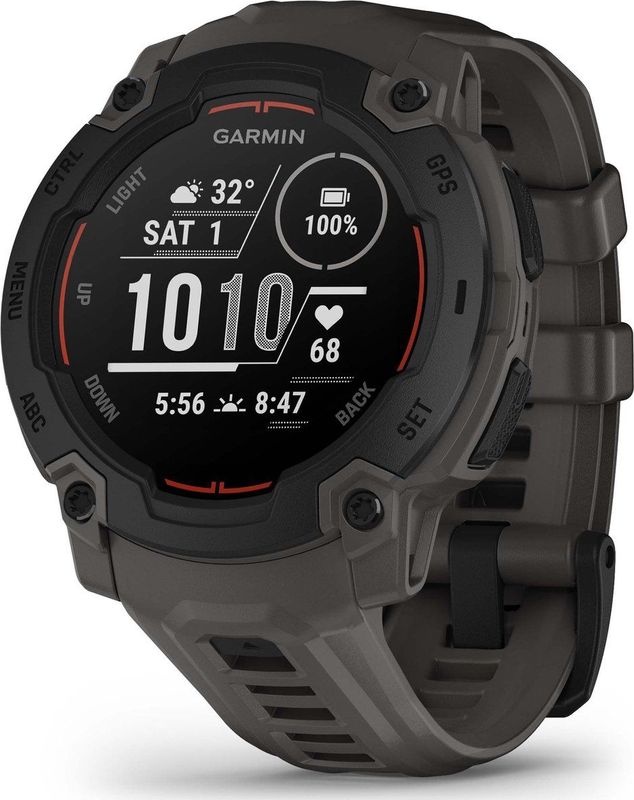 Garmin - Instinct E - GPS Horloge - Zwart - Siliconen Band
