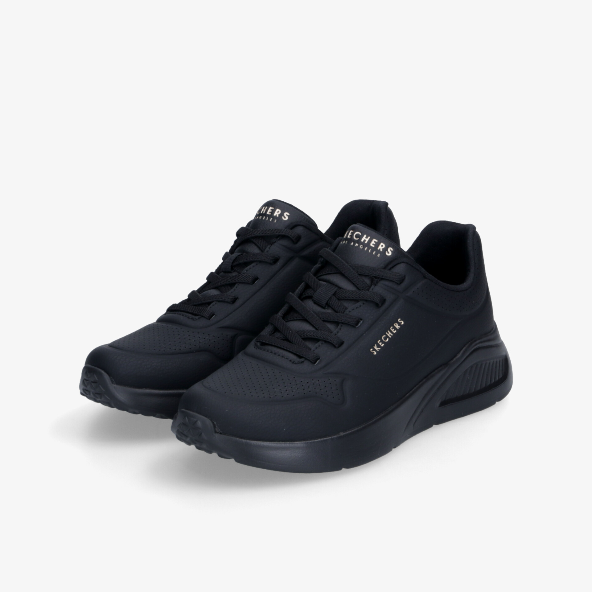SKECHERS UNO Lite Damen Sneaker Low schwarz