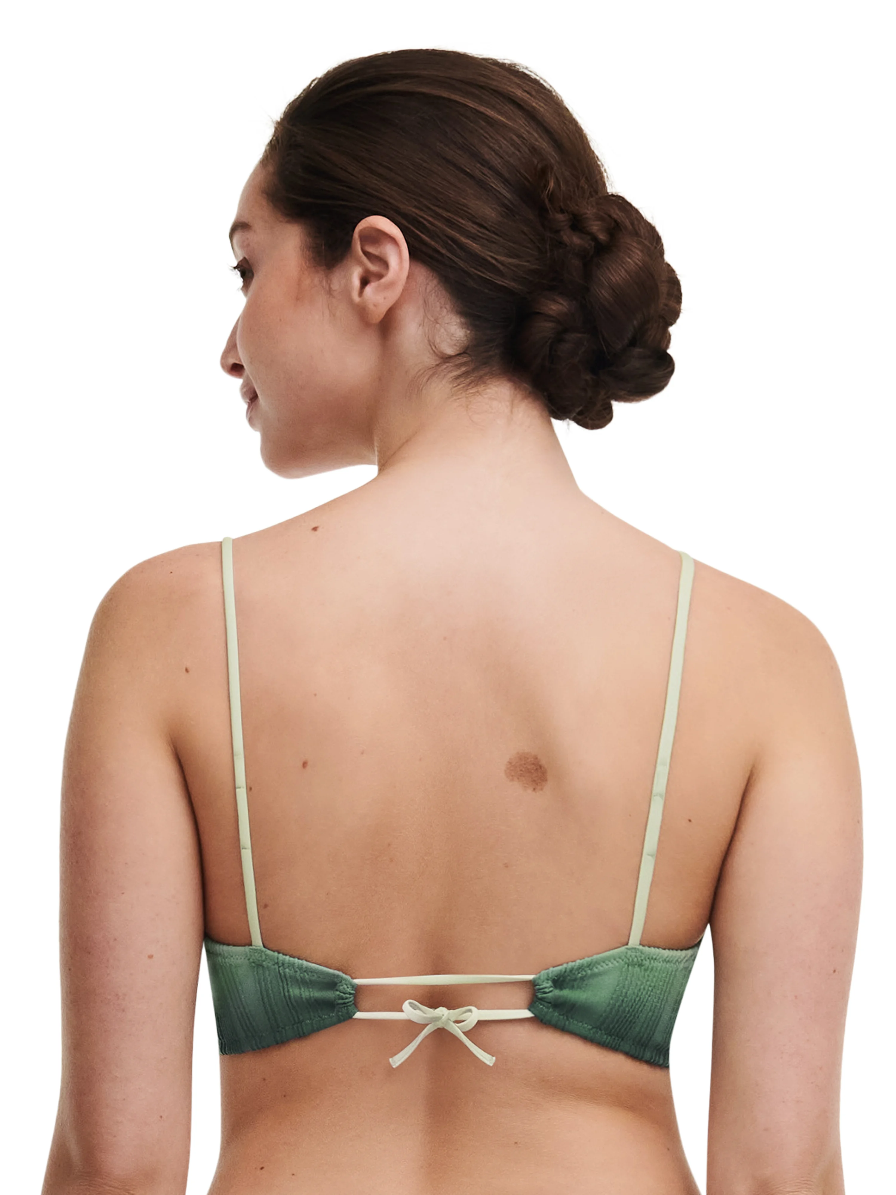 SWIM ONE SIZE - Haut de maillot de bain sans armature coques amovibles | Vert