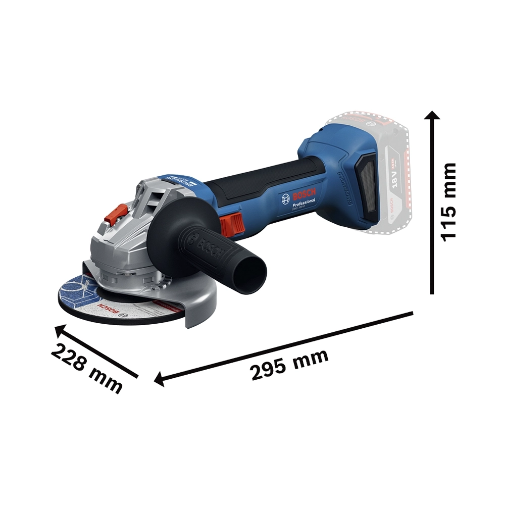Bosch 3 Tool kit 18V (GSR+GWS+GBH+2xGBA 18V 4.0 Ah+GAL 18V-40 0.615.A50.094)