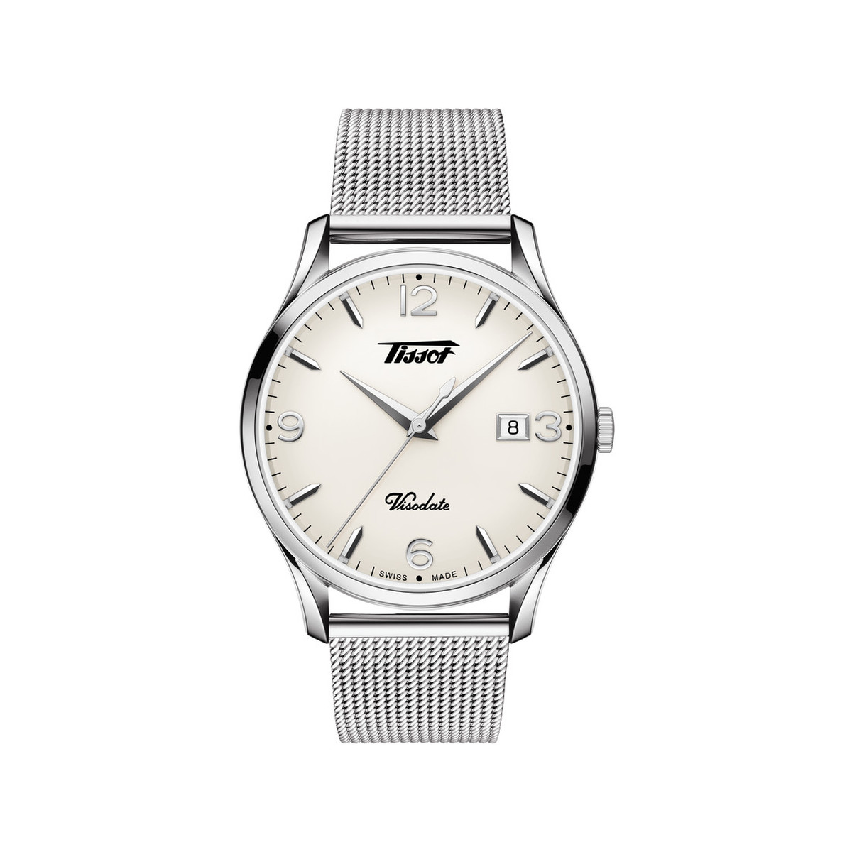 Montre Tissot homme acier milanais