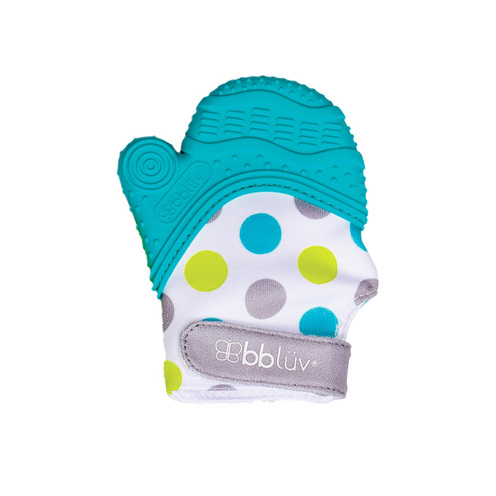 Glüv Mitaine de dentition pour bébé Aqua - BBLÜV
