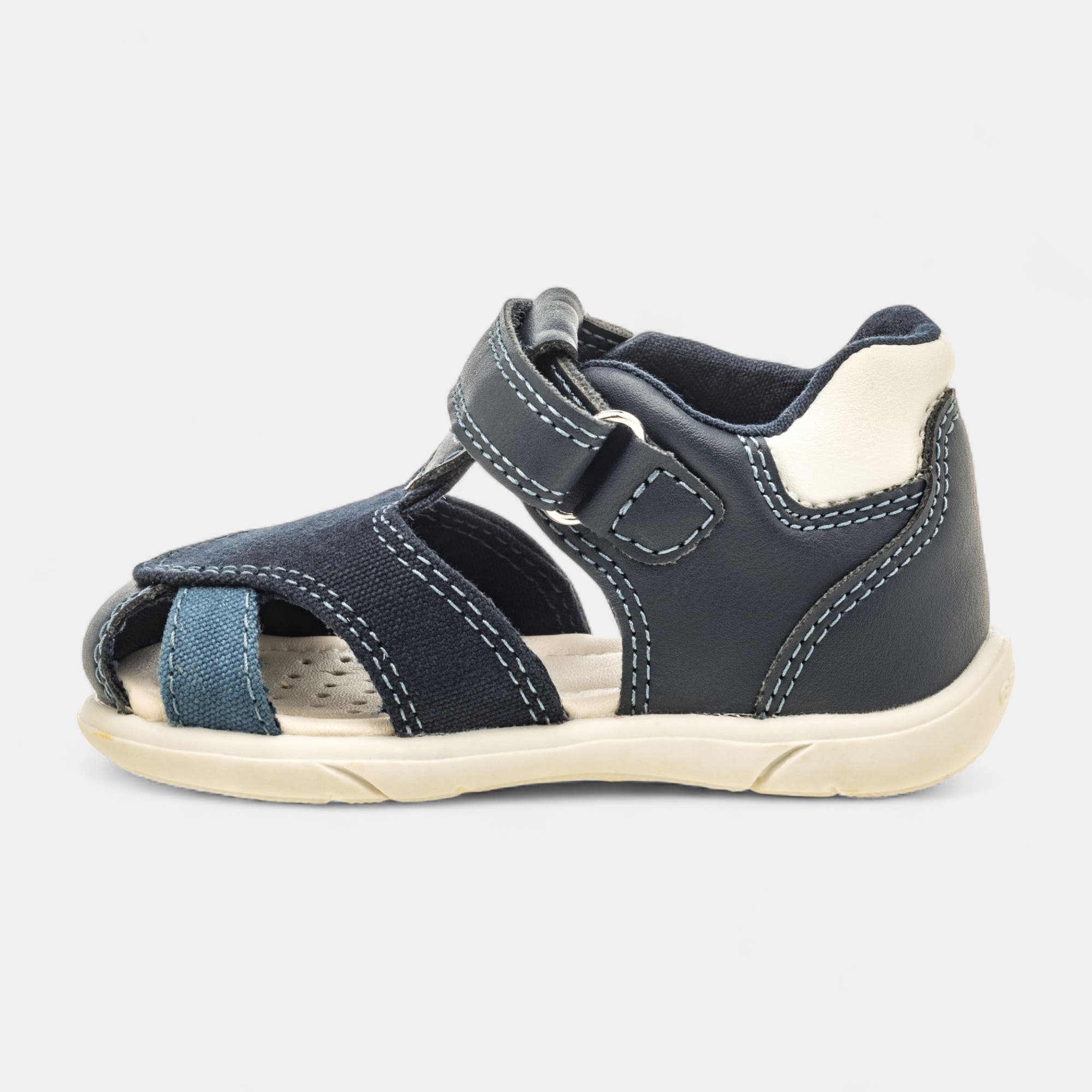Nu-pieds Bébé garçon bleu marine