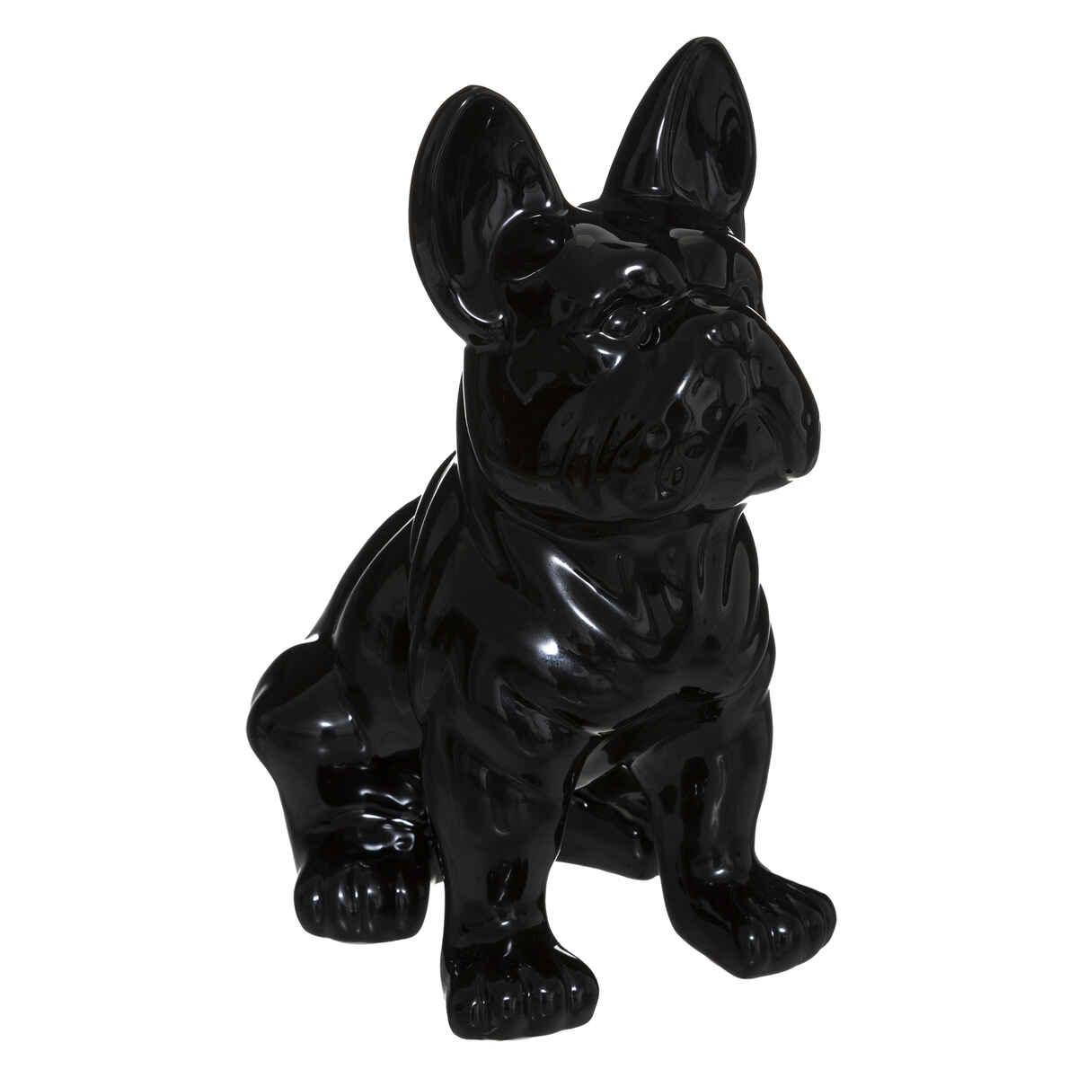 BULLDOG NOIR H.22CM