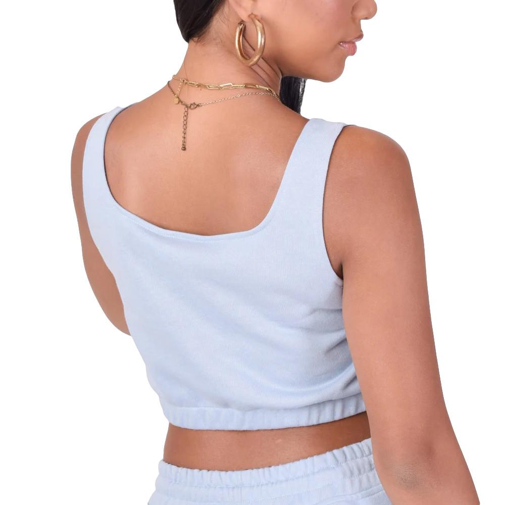 Project X Paris Top Court Bleu Femme Project X Paris F211118