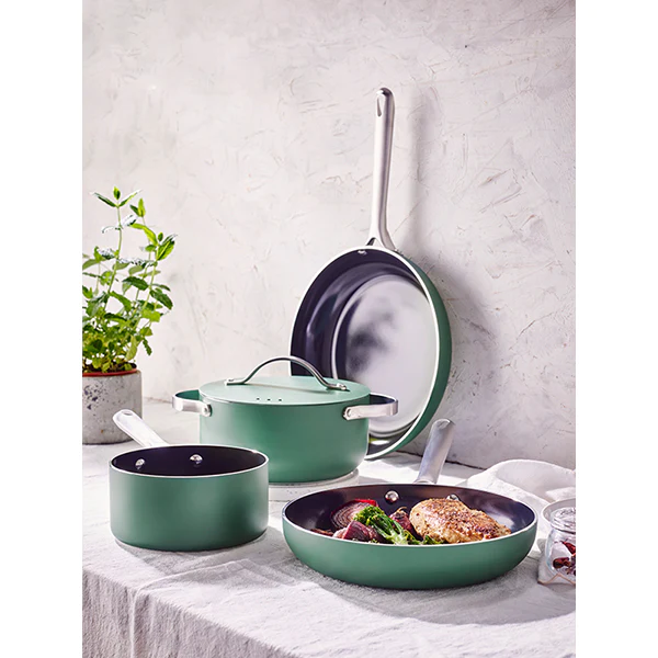 Batterie de cuisine Mobi vert Beka