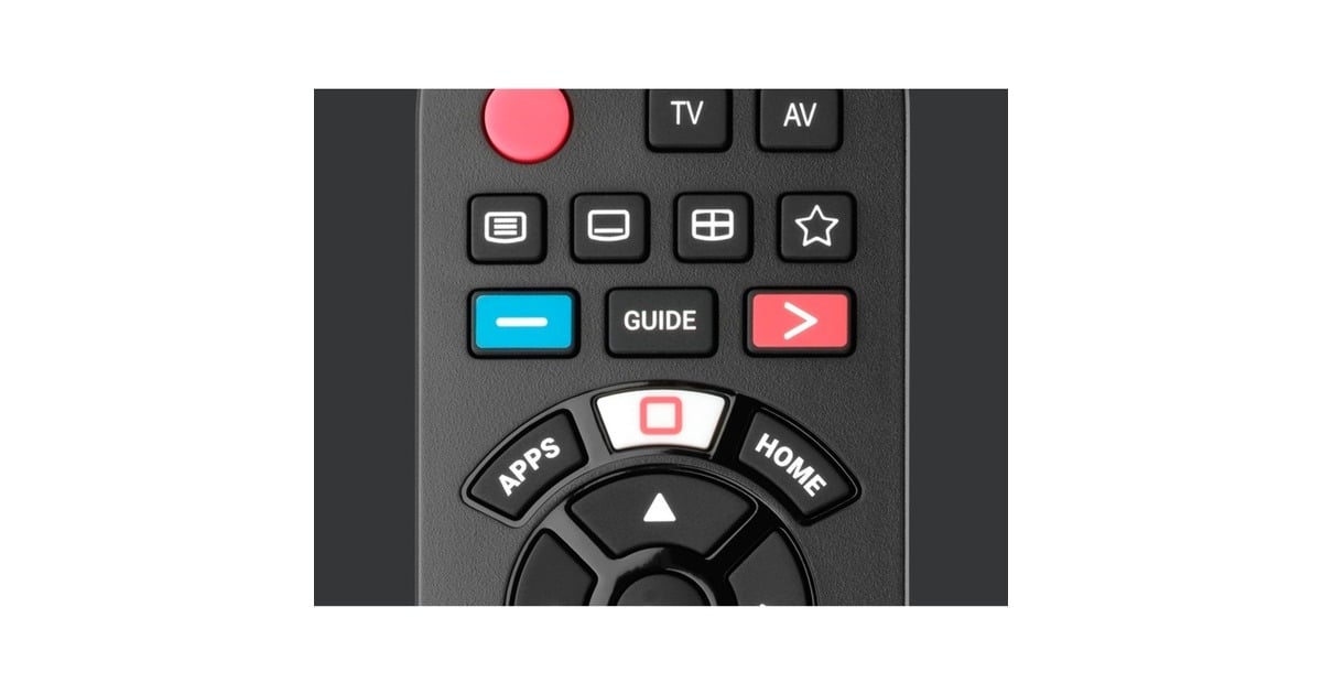 One for allPanasonic TV Replacement Remote afstandsbediening  (Zwart)