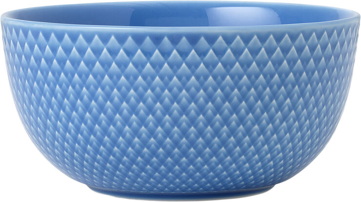 Lyngby Porcelæn Rhombe Color Skål Ø13 cm blå porcelæn Blå