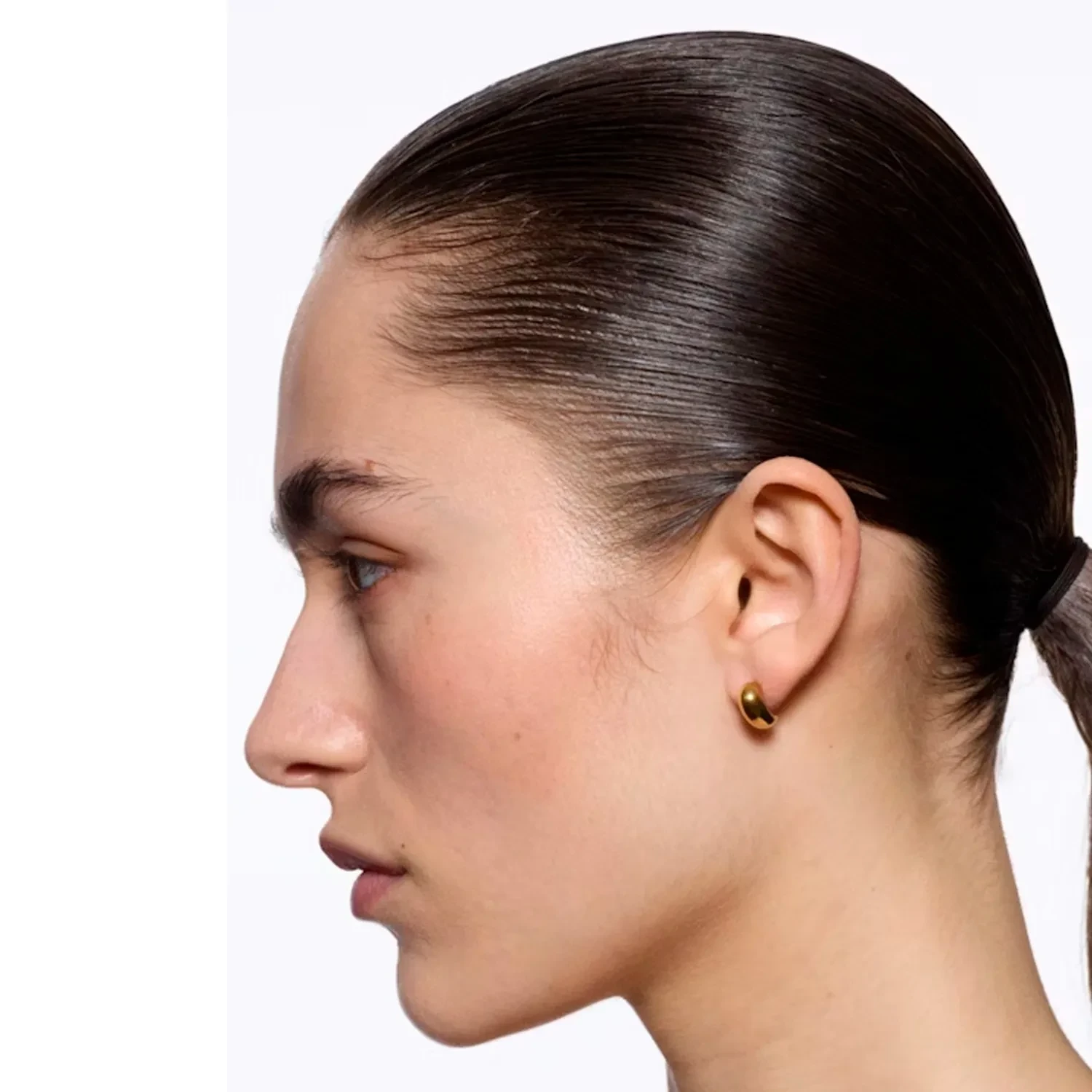 Maria Black Sagene Ørering Single 18 kt. Forgyldt Sølv 101090YG
