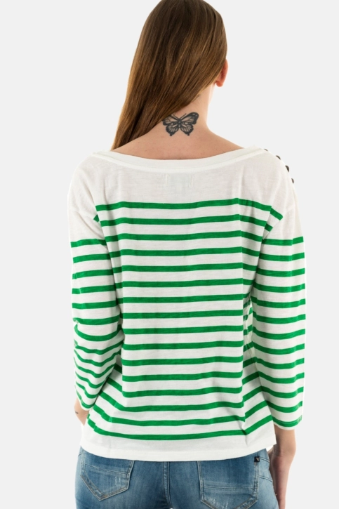 pull léger freeman t. porter thiane stripes co27 f618 jelly bean