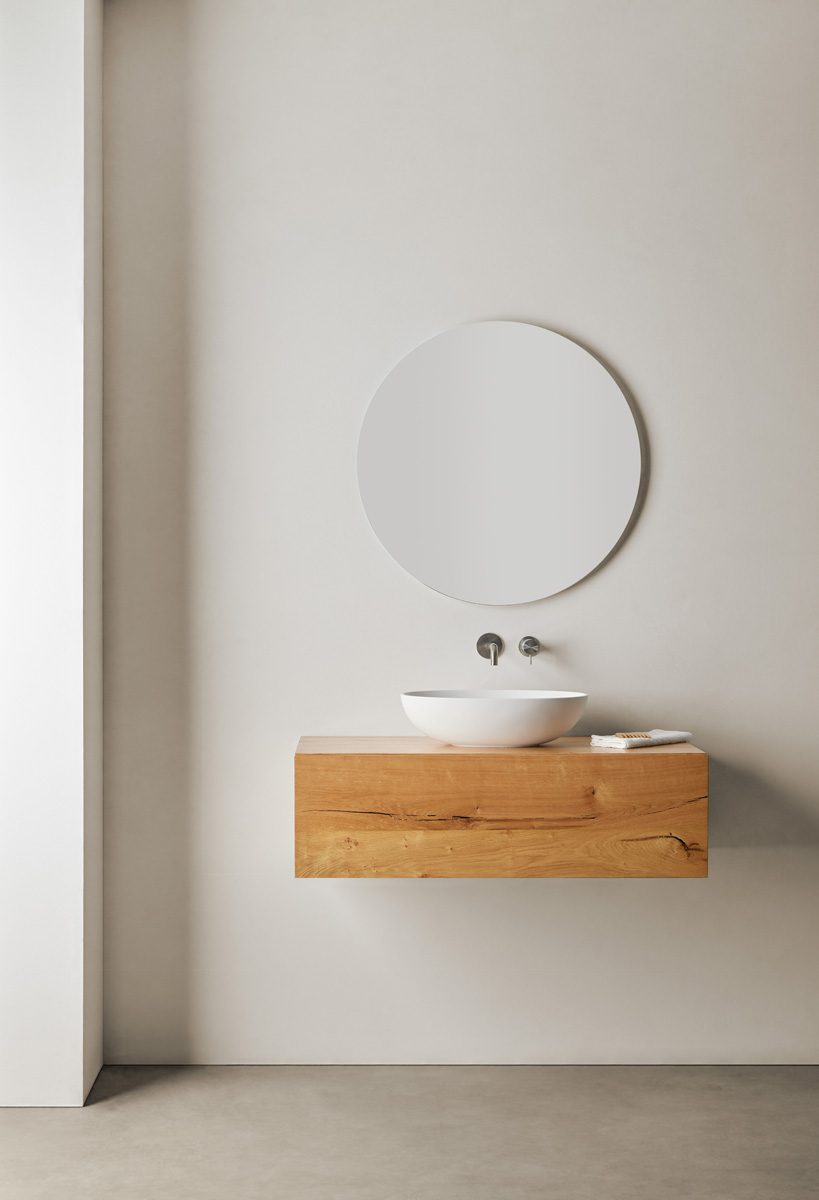 Resigres Lavabo 1341 waskom ovaal 50x35cm solid surface wit