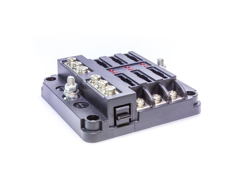 Swaytronic Sicherungshalter-Verteiler, 6-fach Sicherungshalter für einfache Stromverteilung