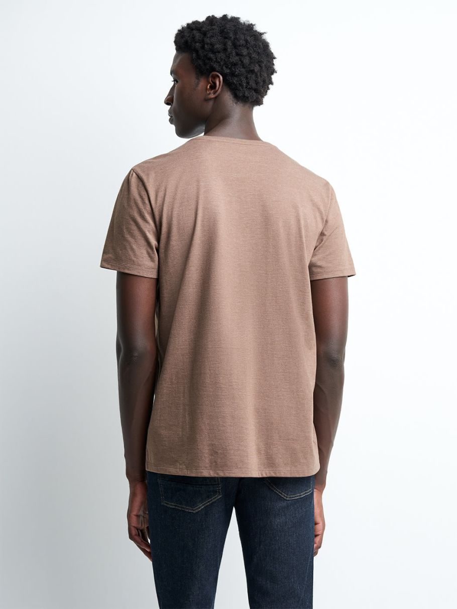 Tee-shirt en coton supima® uni