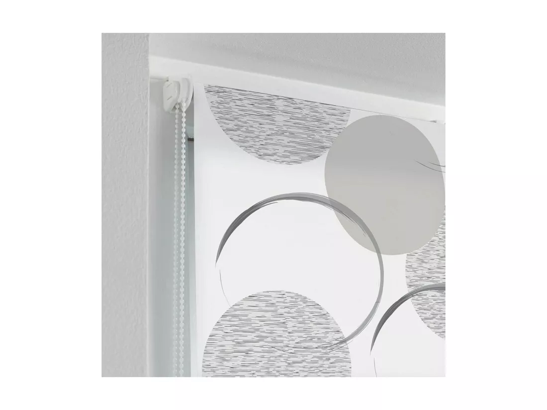 Store enrouleur tamisant - 120 x 180 cm - Redondo - Blanc