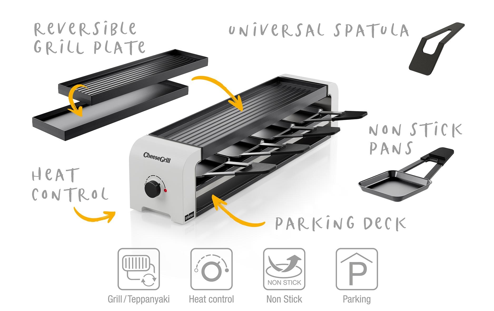 Stöckli Raclette »4 Personen«