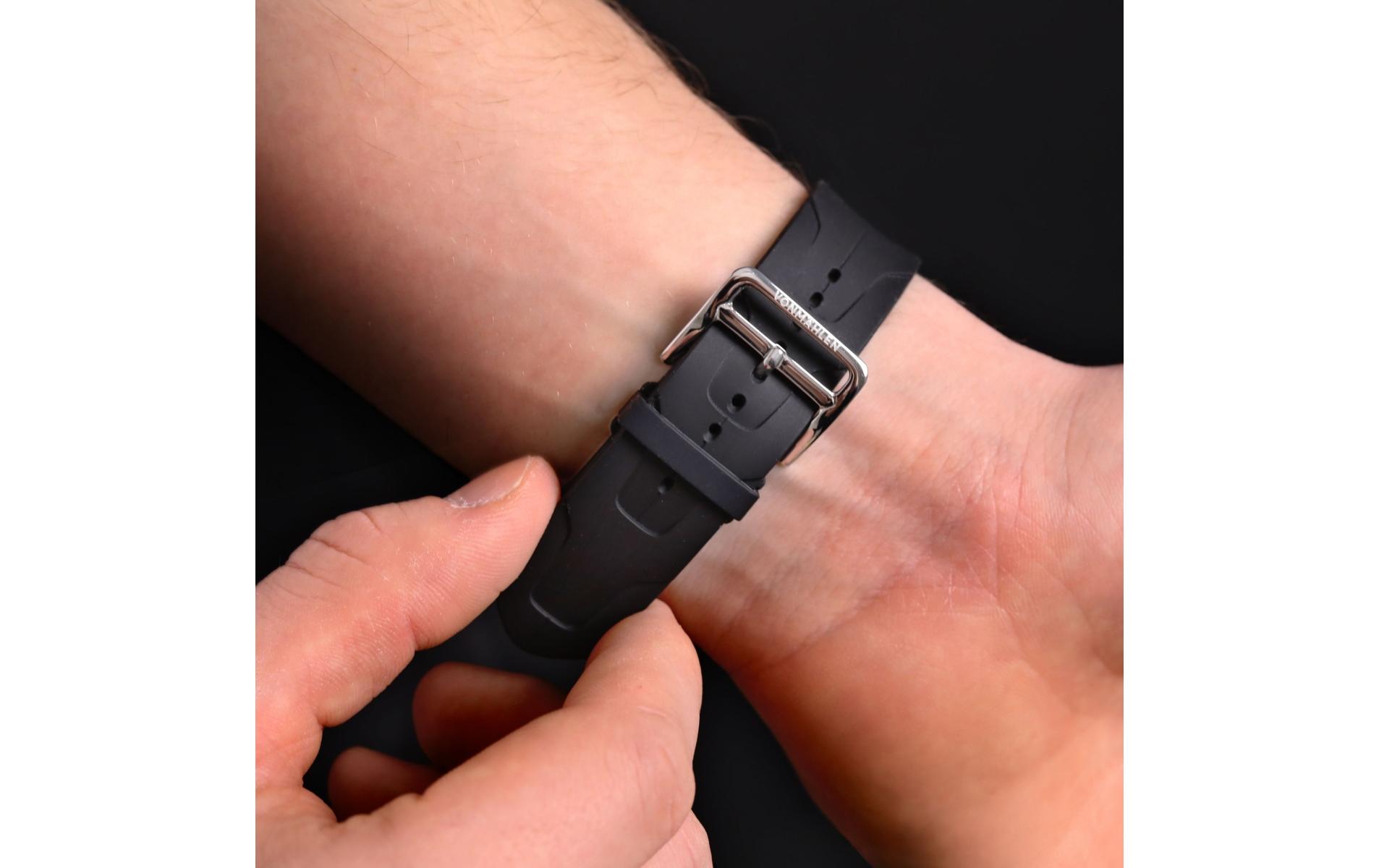 Armband A. R. Exclusive Apple Watch 38/40/41 mm SchwarzArmband für Apple Watch 38/40/41 mm