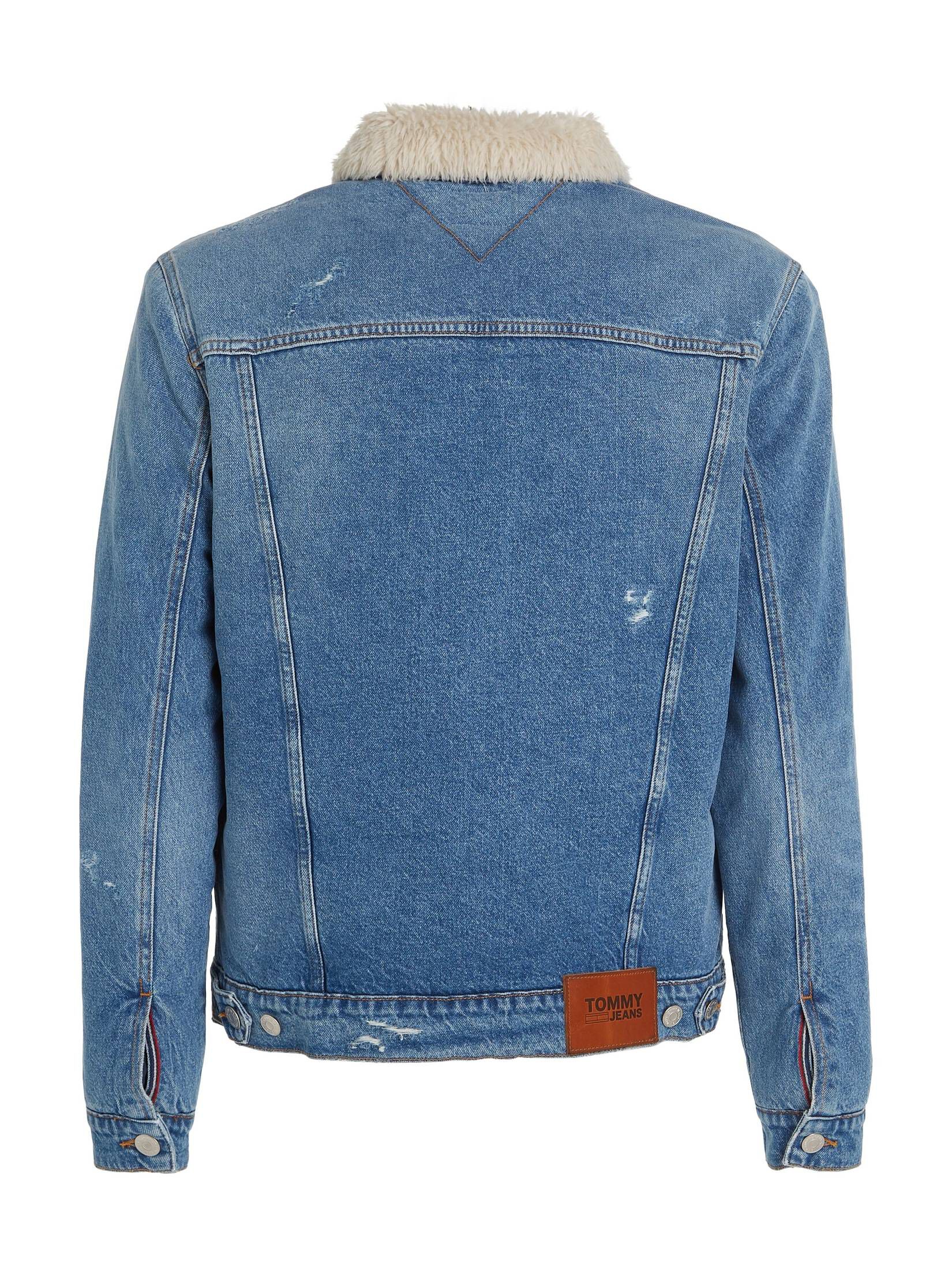 Tommy Jeans| Herren Jeansjacke TEDDY TRUCKER JACKET Regular Fit