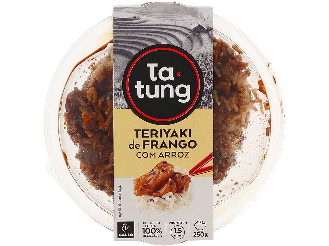 TERIYAKI FRANGO COM ARROZ 250 G