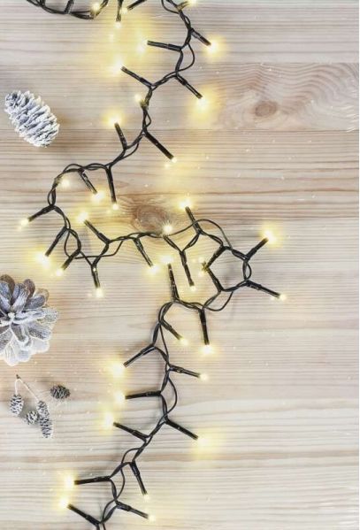 LED Kerst Lichtketting voor Buiten 300xLED/11m IP44 warm wit