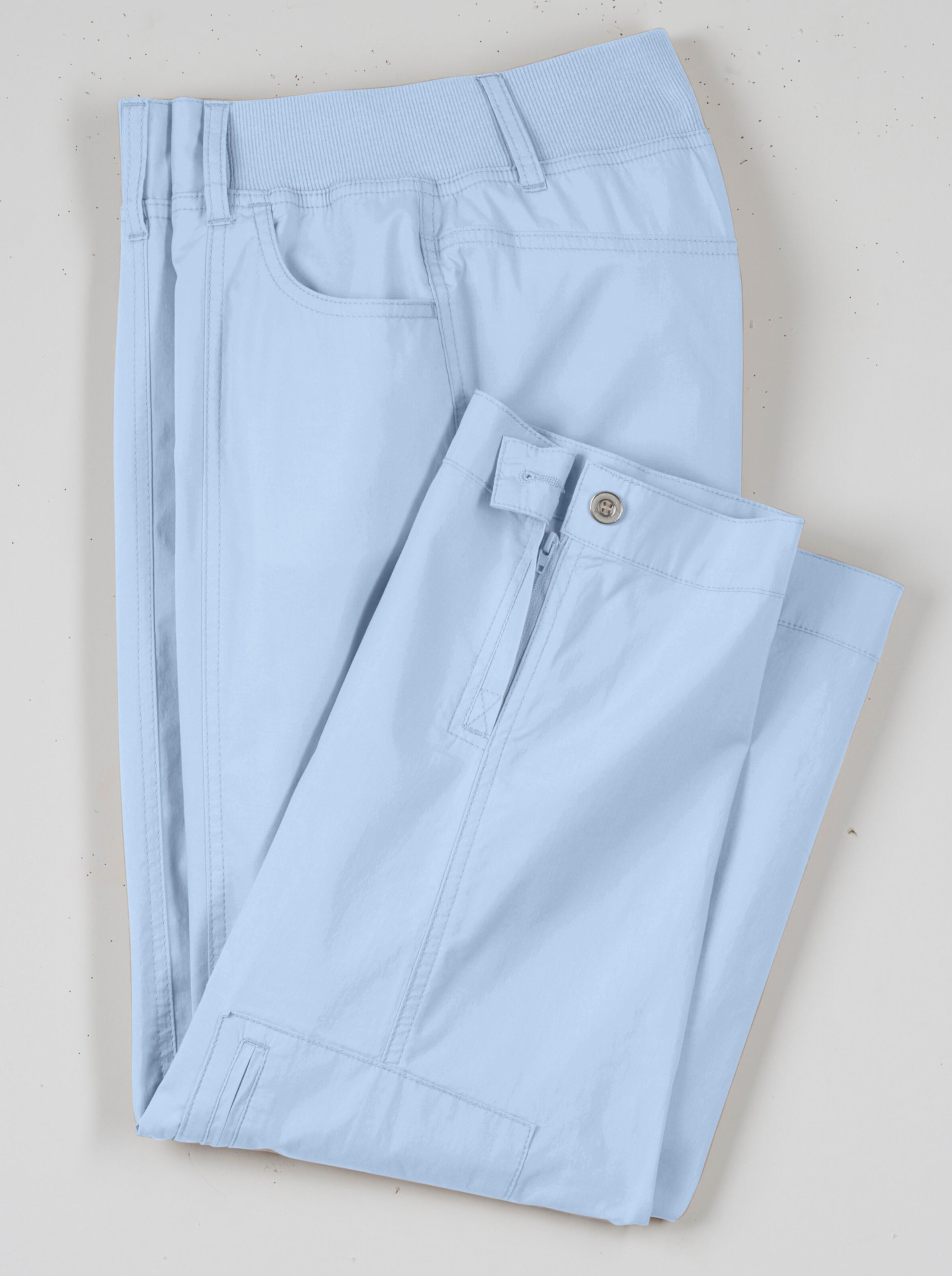 Stretch-Hose in hellblau