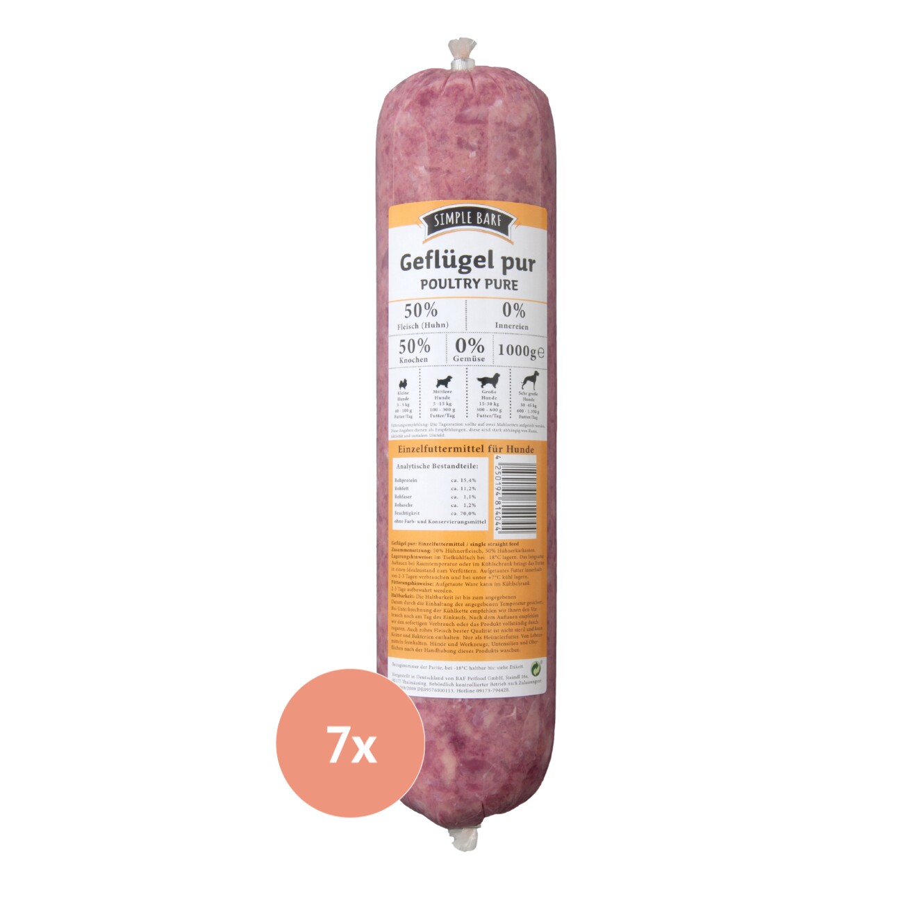 Simple BARF Basis-Paket 14x1 kg